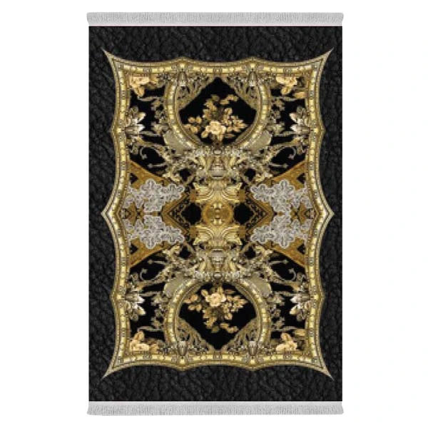 فرش پارچه‌ای دفه مدل فرشینه طرح مدرن  کد 8252