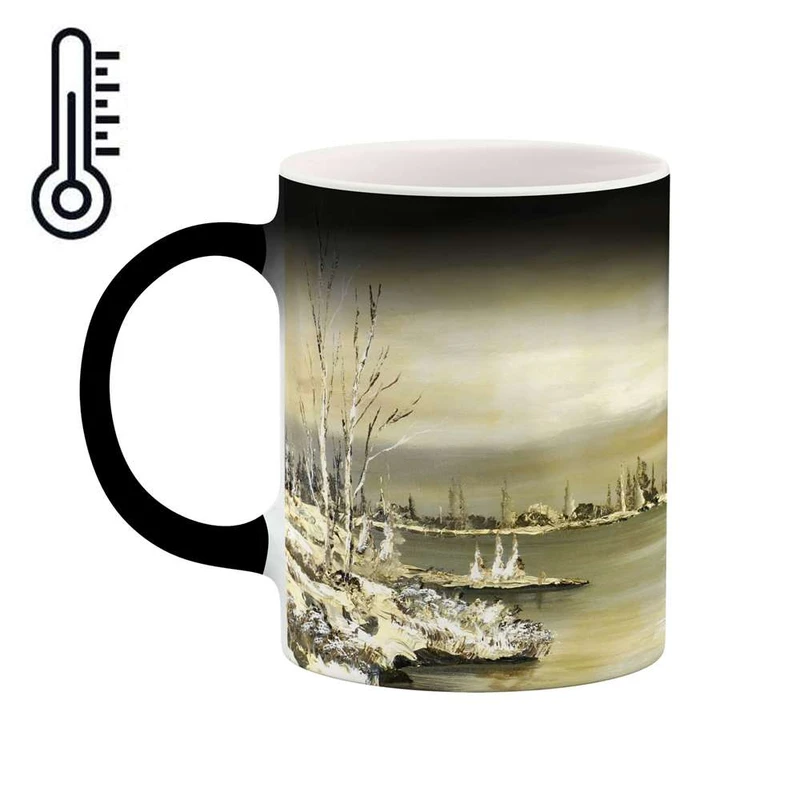 ماگ حرارتی کاکتی مدل نقاشی کد mgh13661