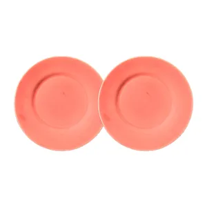 بشقاب غذاخوری مدل پاستیلی مجموعه 2 عددی