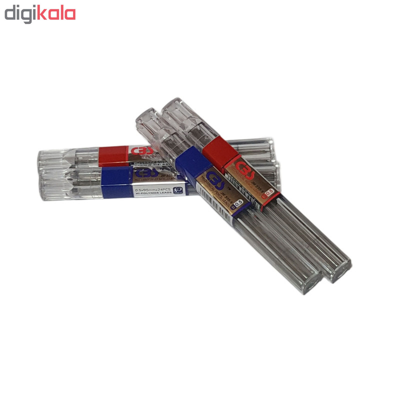 نوک مداد نوکی 0.7 میلی متری سی بی اس مدل JM335-5 بسته 4 عددی نوک مداد نوکی 0.7 میلی متری سی بی اس مدل JM335-5 بسته 4 عددی