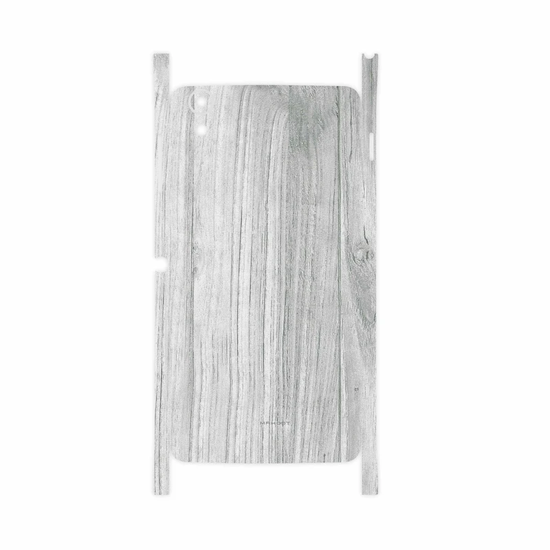 برچسب پوششی ماهوت مدل White Wood-FullSkin مناسب برای گوشی موبایل بلک بری DTEK 50