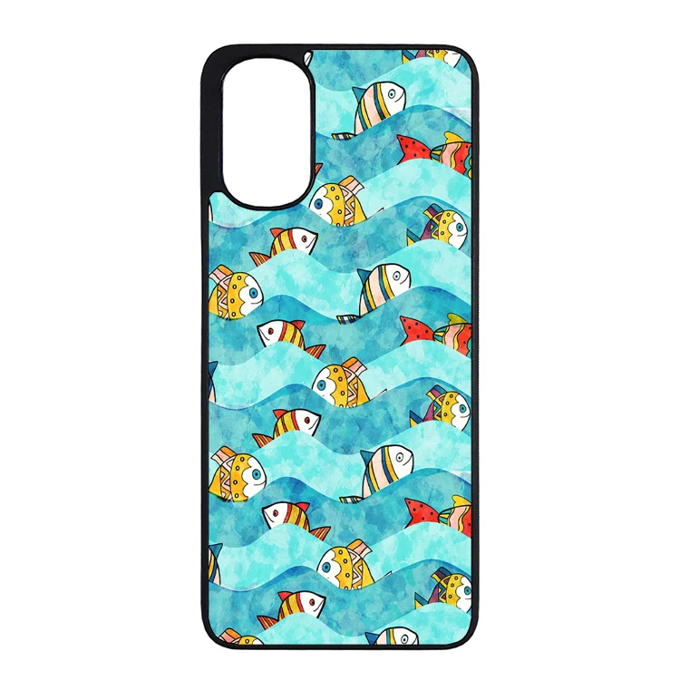 کاور گالری وبفر طرح ماهی ها مناسب برای گوشی موبایل موتورولا moto g52