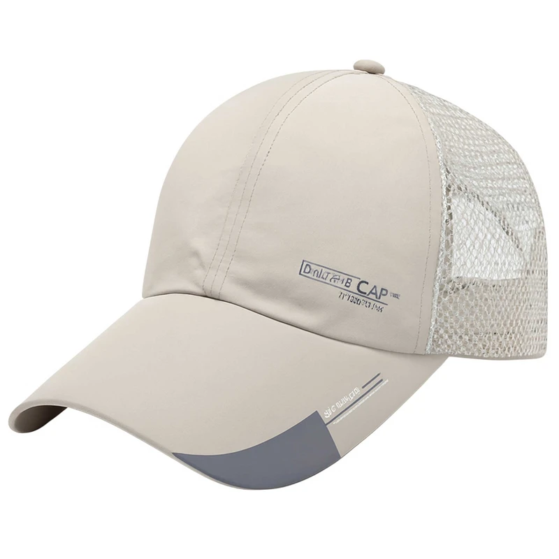 کلاه کپ مدل کتان طرح پشت توری