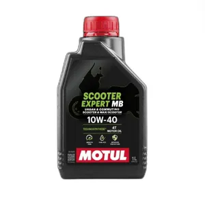 روغن موتور سیکلت نیمه سنتتیک موتول مدل SP 10W-40 حجم 1 لیتر