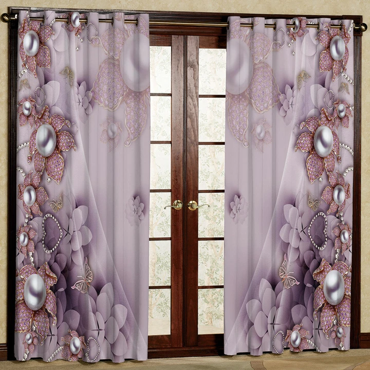 پرده پانچی کد 5136 سایز 280x140 سانتی متر 