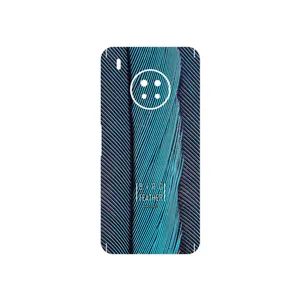 MAHOOT Turquoise feathers Cover Sticker for Huawei Y9a