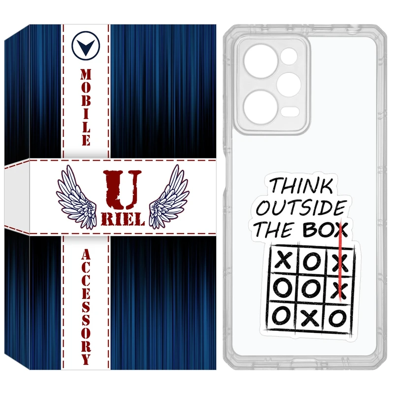 کاور یوریل مدل Clear کد 96 طرح انگیزشی مناسب برای گوشی موبایل شیائومی Poco X5 Pro / Redmi Note 12 Pro / Note 12 Pro Plus