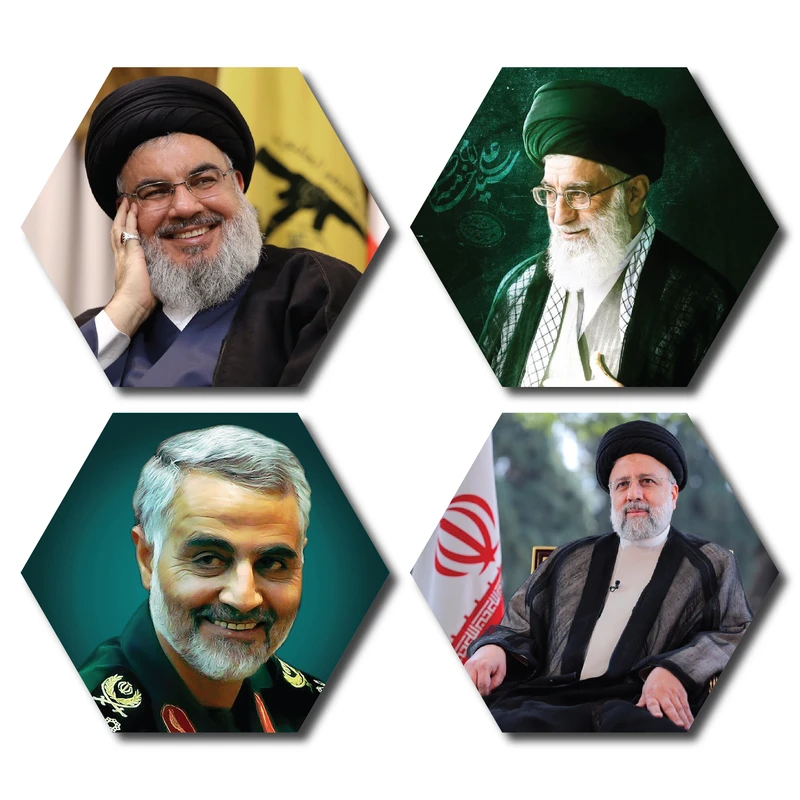 پوستر مدل مذهبی طرح یاران همیشگی کد 20 مجموعه 4 عددی