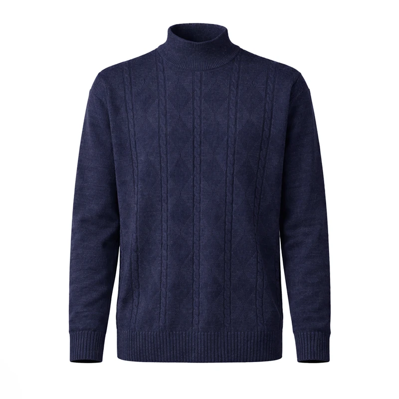 پلیور یقه ایستاده مردانه مدل 269
