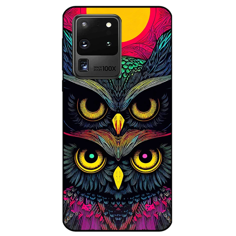 کاور مگافون طرح جغد مدل 1904 مناسب برای گوشی موبایل سامسونگ Galaxy S20 Ultra   