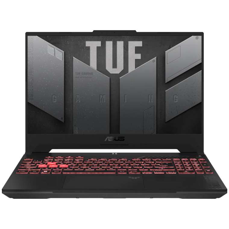 لپ تاپ 15.6 اینچی ایسوس مدل TUF Gaming A15 FA507NV-TUF567NV-LP007-R7 7735HS 16GB 1SSD RTX4060