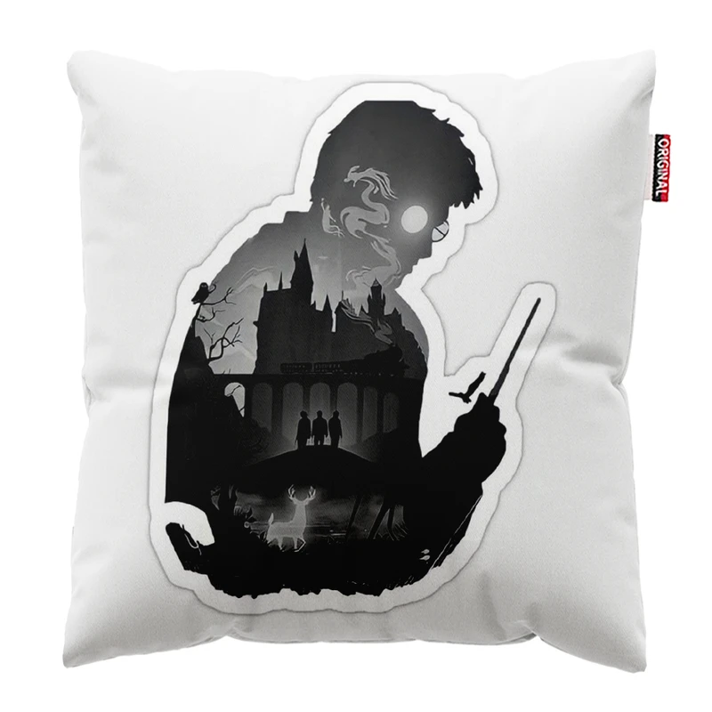 کوسن پاد آفرین مدل هری پاتر کد 328 سایز 30*30 سانتی متر