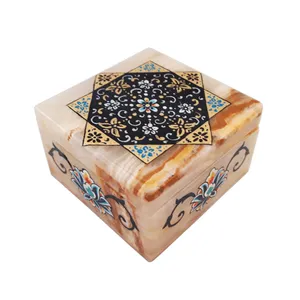جعبه سنگ مرمر طرح ترنج مدل EG0048