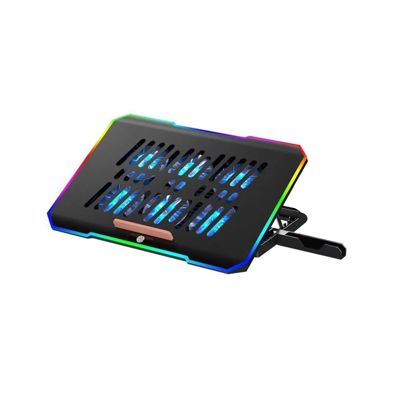 پایه خنک کننده  لپ تاپ مدل A16 RGB با قابلیت تنظیم ارتفاع