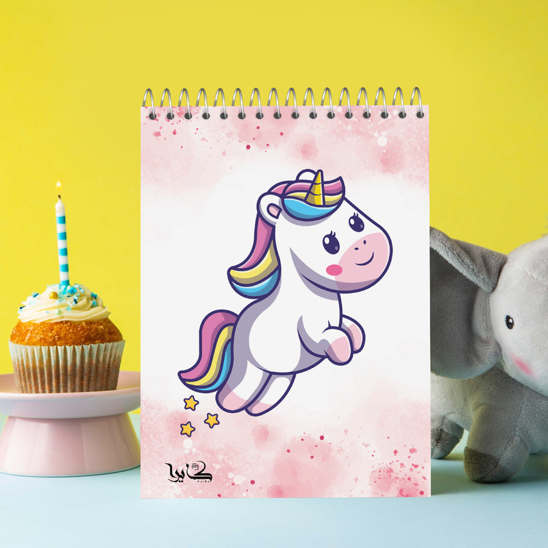 دفترچه یادداشت کایرا طرح یونیکورن 3