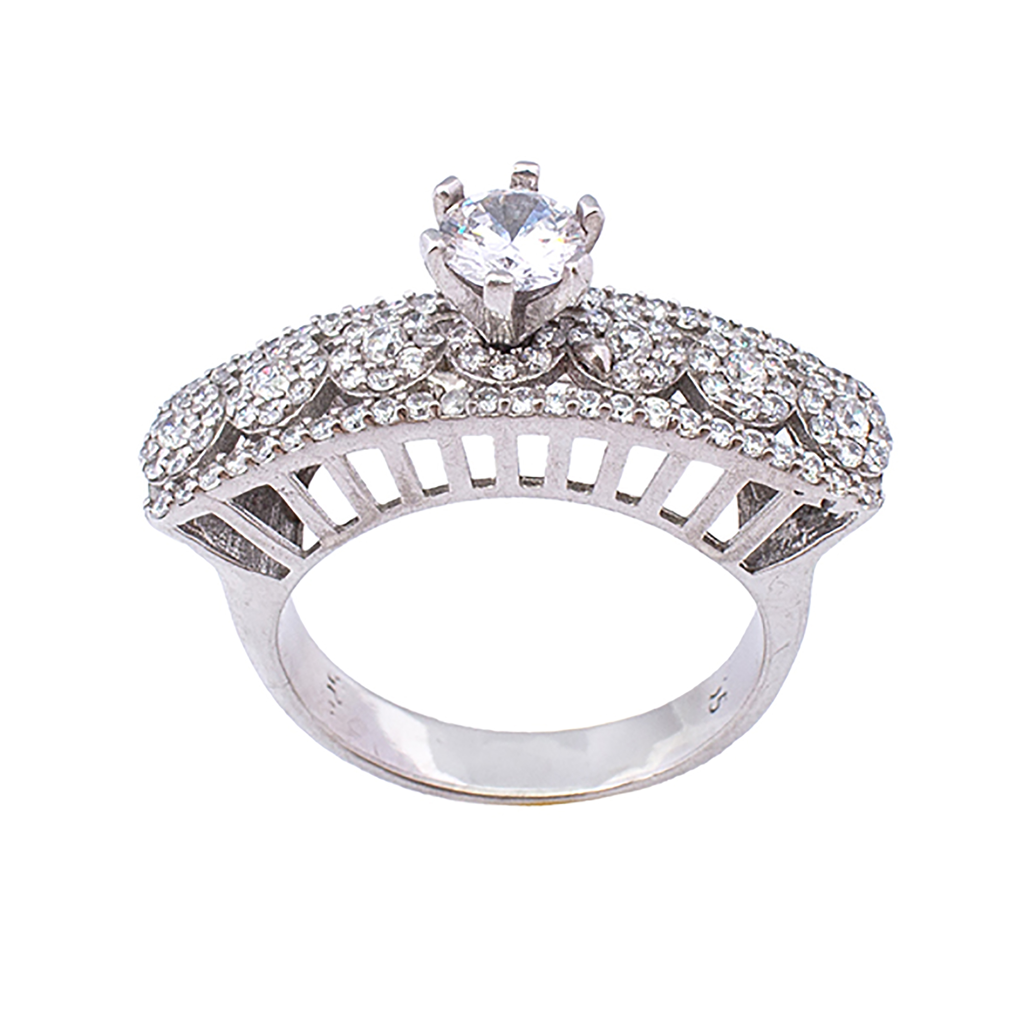 انگشتر نقره زنانه مدل AMT_R093