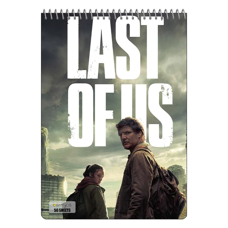 دفتر نقاشی 50 برگ سیمی کارنیکا طرح لست اف اس The Last of Us کد 84107
