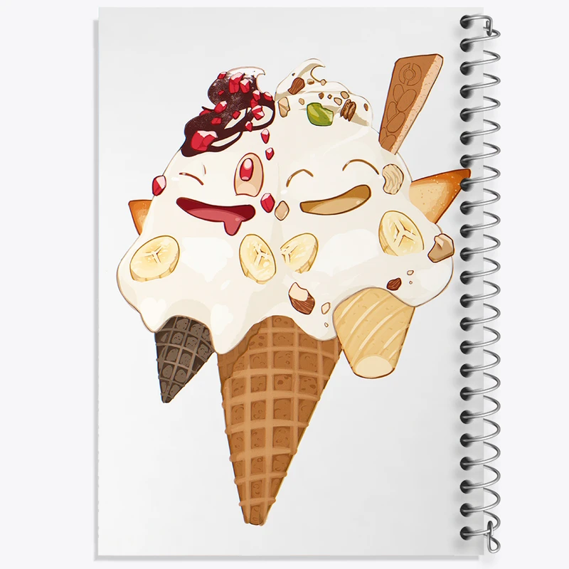 دفتر نت موسیقی 50 برگ خندالو مدل بازی پوکمون (pokemon) کد 32714