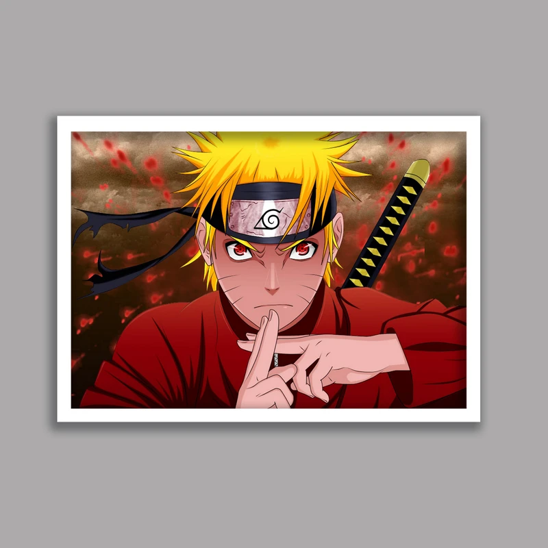 تابلو مدل انیمه ناروتو Naruto کد LA-G10394