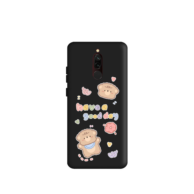 کاور طرح خرسی فانتزی کد m2652 مناسب برای گوشی موبایل شیائومی Redmi 8