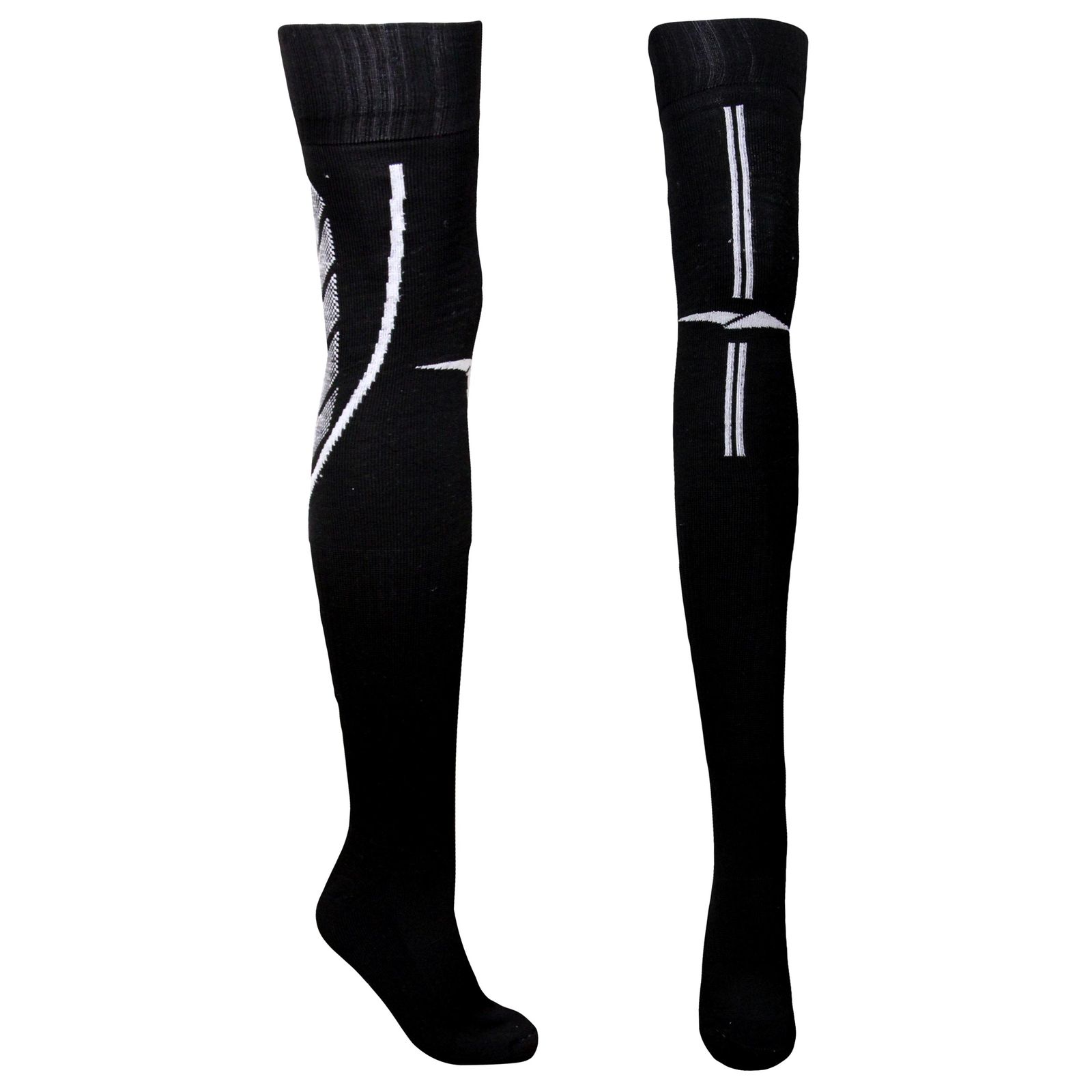                          جوراب ورزشی ساق بلند مردانه ماییلدا مدل کف حوله ای کد 4187 رنگ مشکی -  - 1