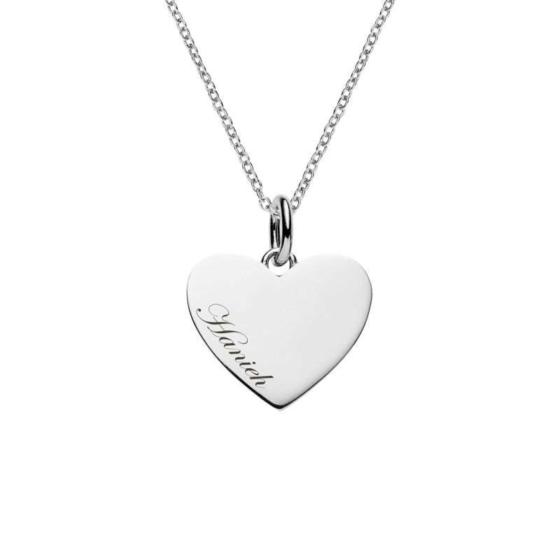 گردنبند نقره زنانه لیردا مدل اسم هانیه کد 0477 MHR