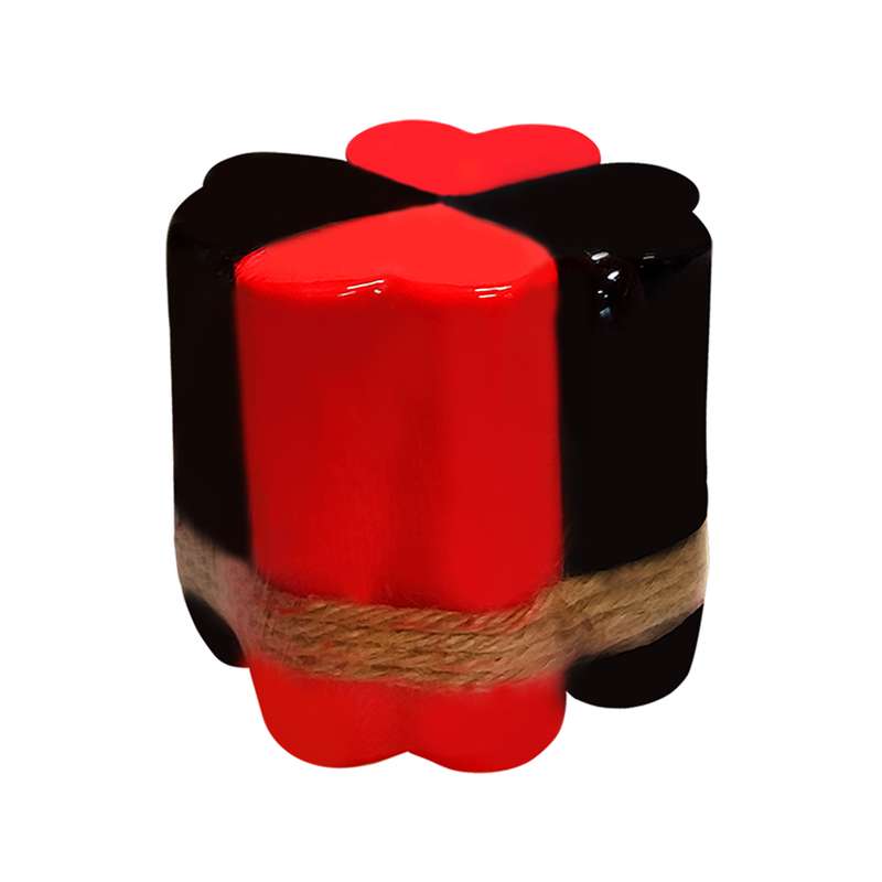 شمع مدل قلبی بسته 4 عددی