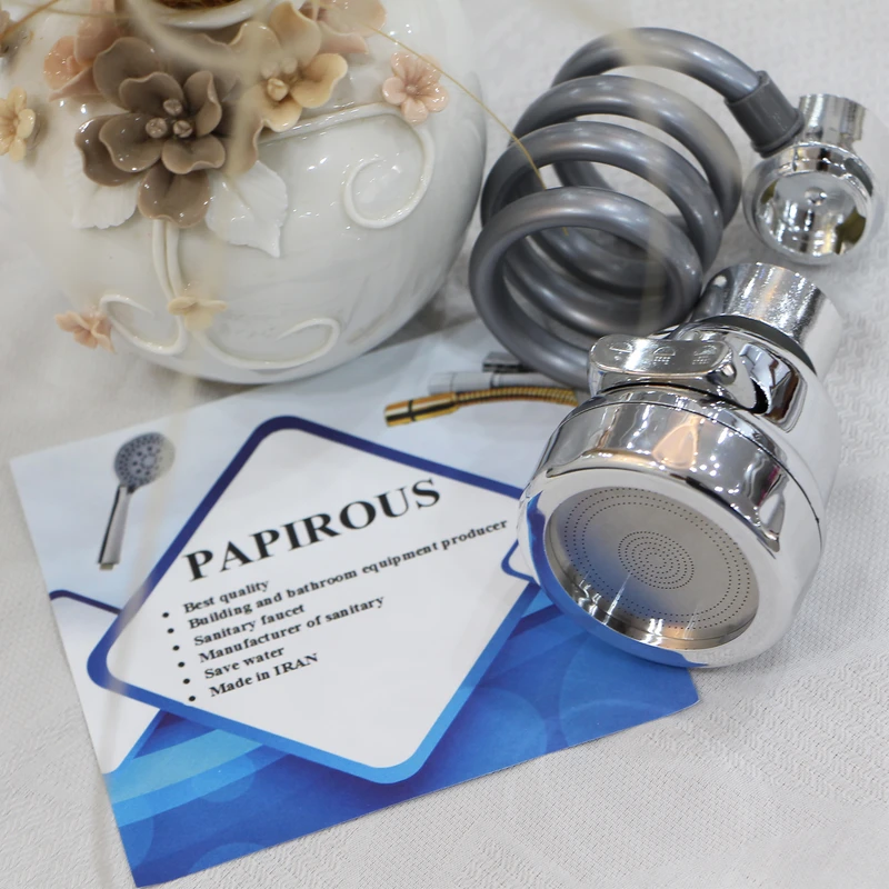 عکس شماره 6 : سری شیرآلات پاپیروس مدل فنری چند حالته آنتیک