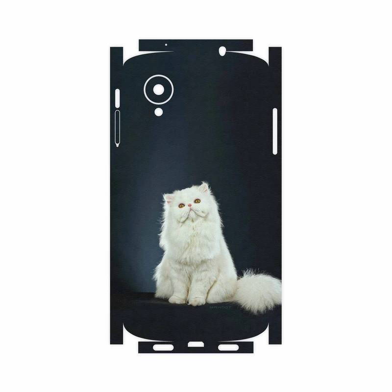 برچسب پوششی ماهوت مدل Persian cat-FullSkin مناسب برای گوشی موبایل گوگل Nexus 5