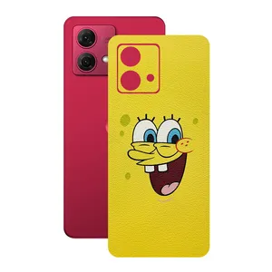 Remax cover sticker Leth model Spongebob design suitable for Motorola Moto G84 mobile phone