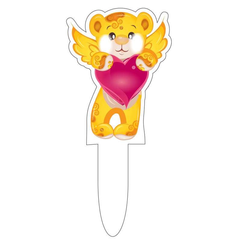 تاپر کیک مدل ببر مهربان کد 356