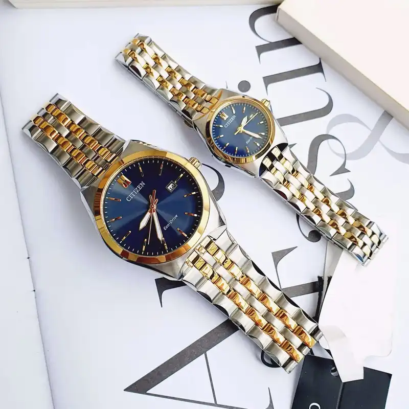 ست ساعت مچی عقربه ای زنانه و مردانه سیتی زن مدل BM7334_66L و EW2294_61L