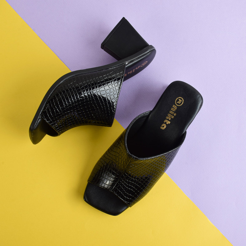 صندل زنانه نیکتا مدل  پوست ماری کد BK.SNK.2878