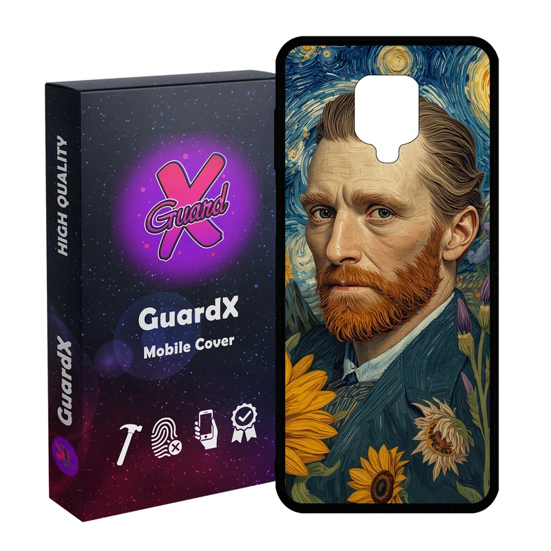 کاور گارد ایکس طرح Van Gogh مدل 10991 مناسب برای گوشی موبایل شیائومی Redmi Note9 Pro/Note 9 Pro Max/Redmi Note 9S/MI Poco M2 Pro