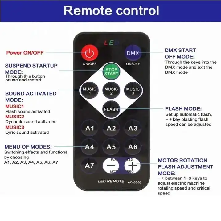 رقص نور مدل EFFECT