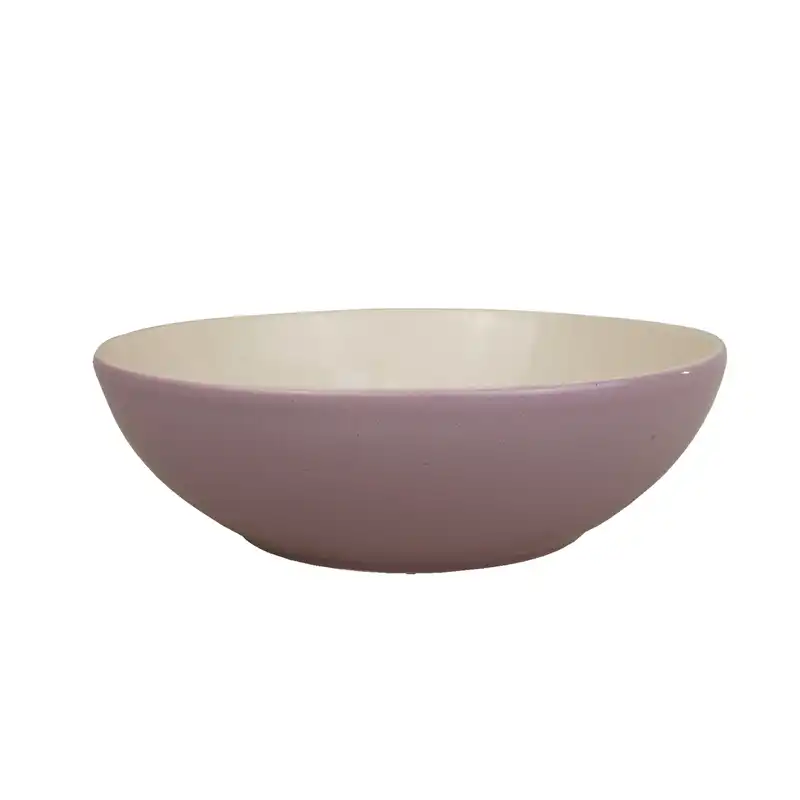 بشقاب سرامیکی طرح خورشت خوری مدل پاستلو بسته 6 عددی