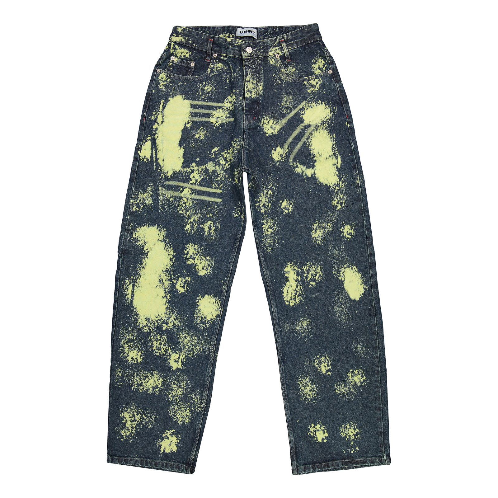 شلوار جین بگ مردانه لوسیفر مدل M21573 -  - 1