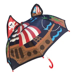 چتر بچگانه مدل سه بعدی طرح کشتی گنج کد A 3D B