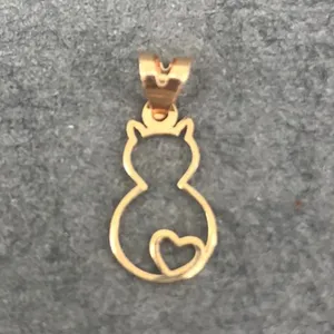 آویز گردنبند طلا 18 عیار زنانه دوست خوب مدل dk833