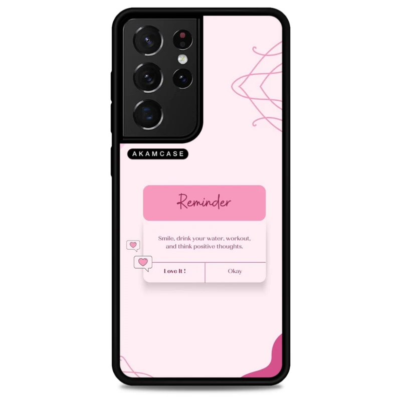 کاور آکام مدل AMC-WSGS21U-PINK-2 مناسب برای گوشی موبایل سامسونگ Galaxy S21 Ultra