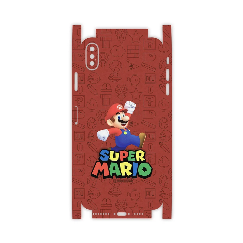 برچسب پوششی ماهوت مدل Super-Mario-Game-FullSkin مناسب برای گوشی موبایل اپل iPhone Xs Max