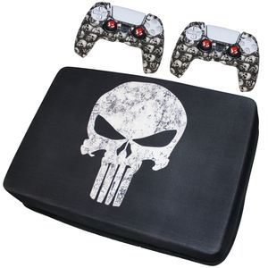 کیف حمل کنسول بازی پلی استیشن 5 مدل WILD punisher به همراه‌ محافظ دسته و روکش آنالوگ