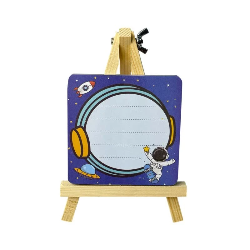 کاغذ یادداشت مدل بوم طرح فضانورد به همراه پایه