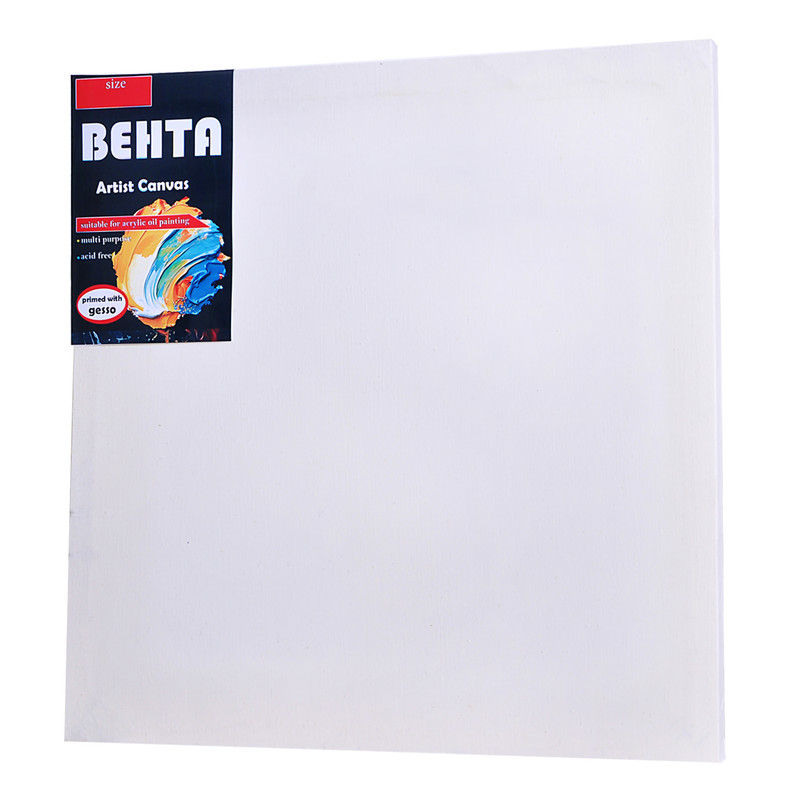 بوم نقاشی مربع بهتا مدل B20 سایز 20 × 20 سانتیمتر بسته ی 2 عددی