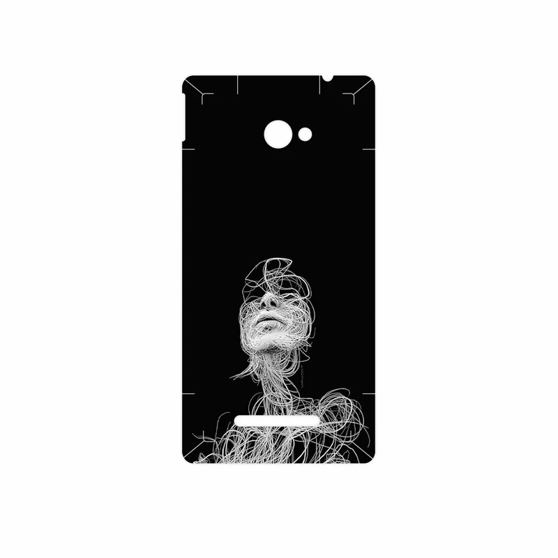 برچسب پوششی ماهوت مدل Strings Digital Art 2 مناسب برای گوشی موبایل اچ تی سی 8X