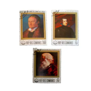 تمبر یادگاری طرح هنری کد art-442 مجموعه 3 عددی