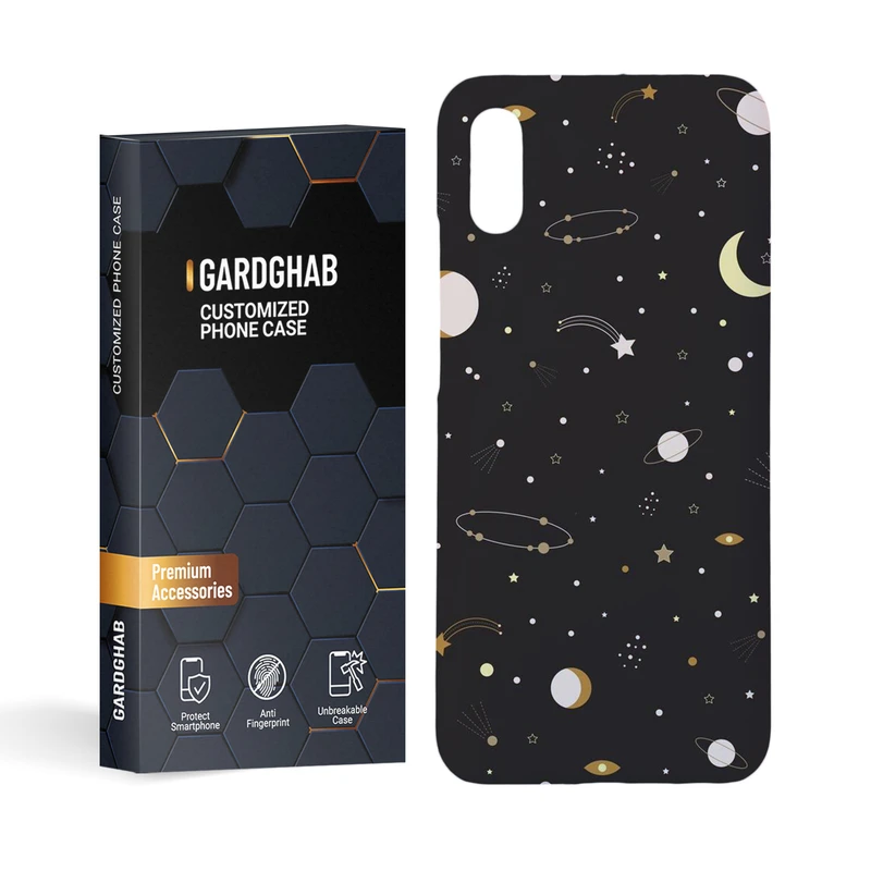   کاور گارد قاب مدل کهکشانی مناسب برای گوشی موبایل شیائومی  redmi 9a / 9i