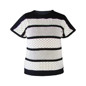 پلیور یقه گرد زنانه کد A1100-W