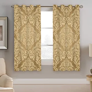 پرده نیروانا طرح سنتی مدل مخمل کد 4057 سایز 140×200 سانتی متر