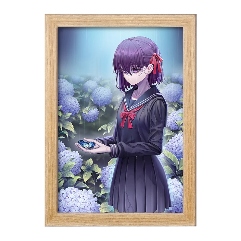 تابلو خندالو مدل ساکورا انیمه فیت استی نایت Fate Stay Night  کد 22742